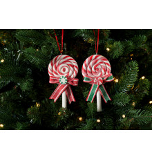 Новогоднее украшение EDG Addobbo Candycane H13