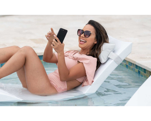 Подушка Ledge Lounger Almohada Размер 45х22х10h цвет белый