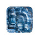 Бассейн СПА Bestspas Family 235х235х92h